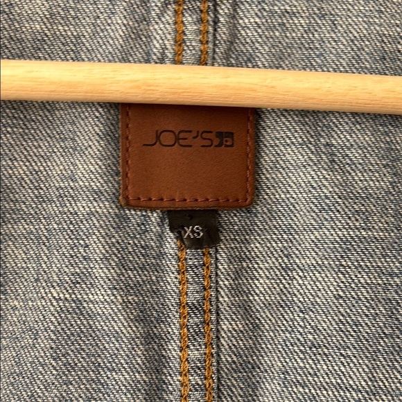 Joes Jeans Denim Overall Dress with Button Details - Picture 4 of 5